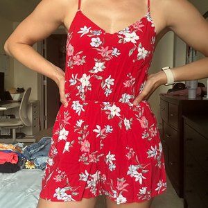 Summer Floral Romper
